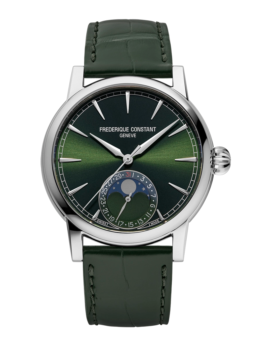 Frederique Constant FC-716GR3H6 Manufacture Classic Moonphase Date Green