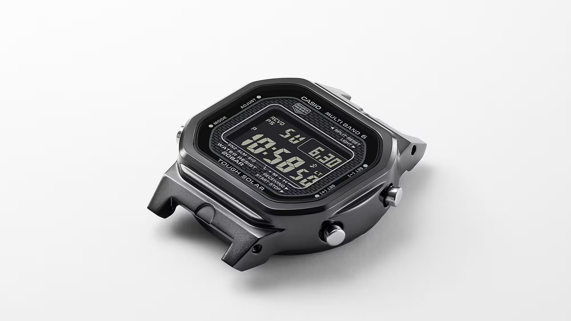 G-Shock GW5000HS-7 Tough Solar Multi-Band 6 White Square – Arizona G-Shock GW5000HS-7 Tough Solar Multi-Band 6 White Square – Arizona