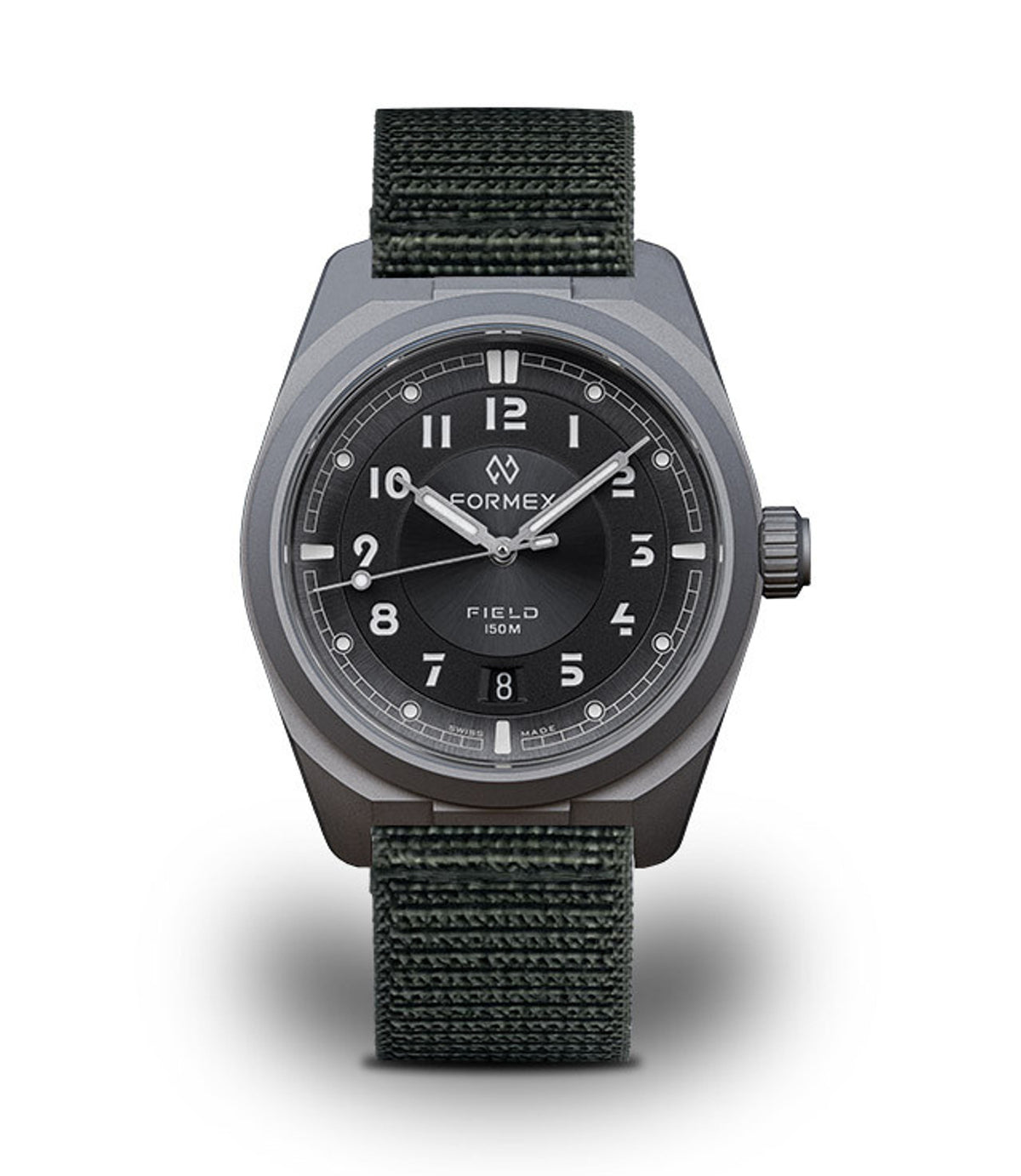 Formex 0660.1.6525.877 Field Automatic Basalt Grey 40mm Grade 5 Titanium