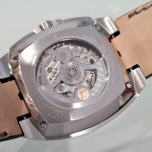 Tutima 6420-04 Saxon One Chronograph White Dial Brown Leather