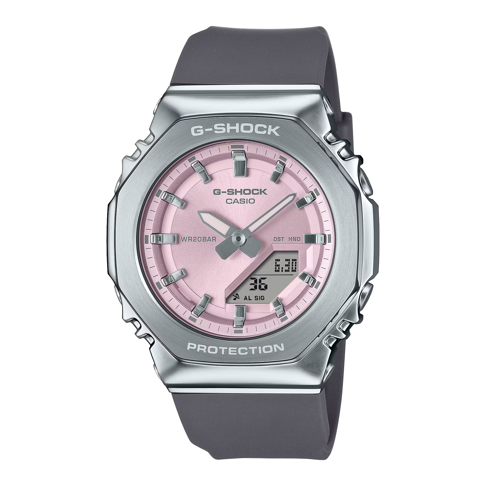 G-Shock GMS2110-4A Analog-Digital Metal Casioak Pink Ladies