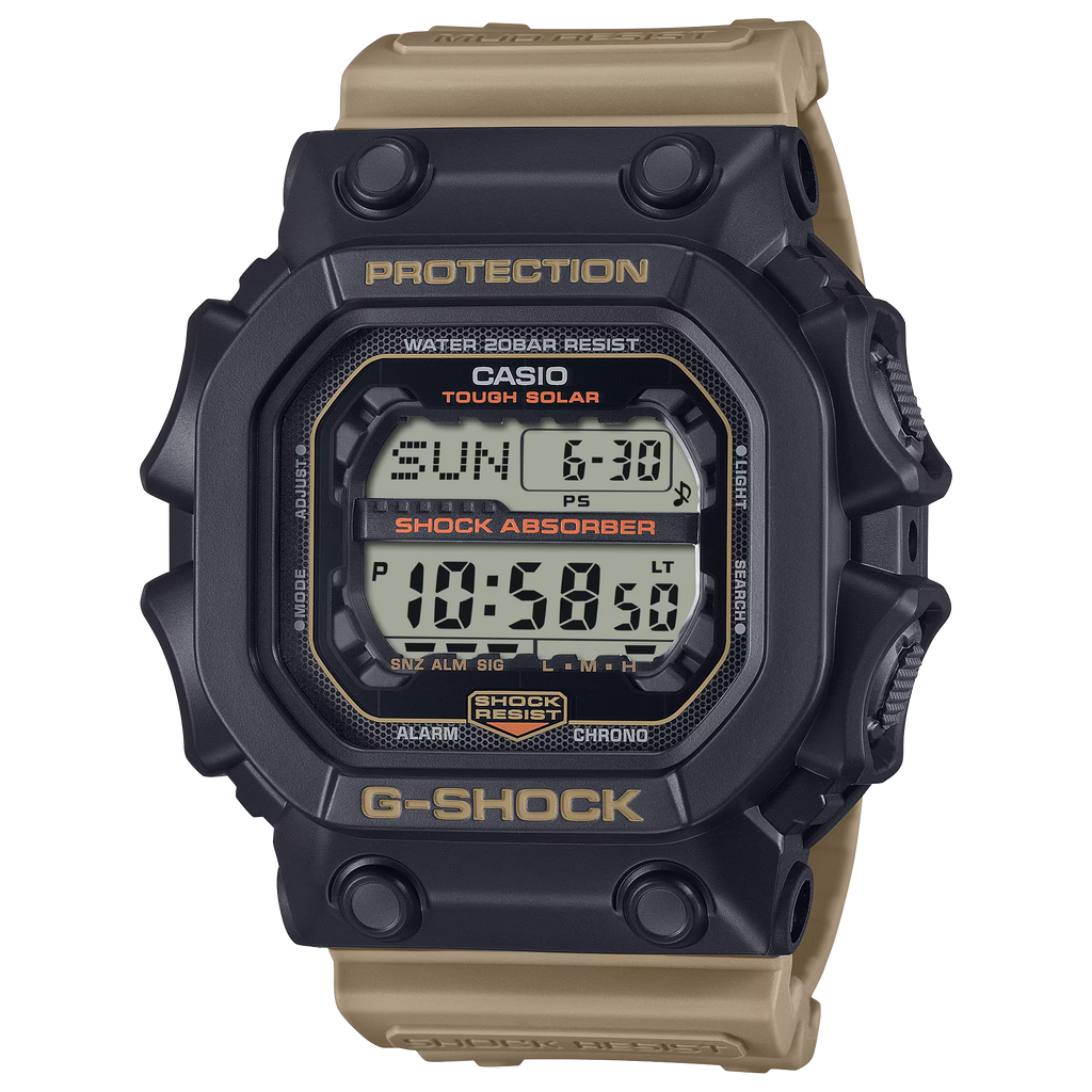 G-Shock GX56TU-1A5 Utilitarian Style King Square Beige Black Face