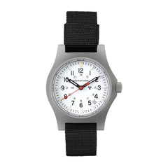 Marathon WW194015SS-0502 Officer's Field Watch Quartz White Dial // Pre-Owned