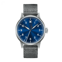 Laco 862081 Pilot Watches Original Munster Blaue Stunde Automatic