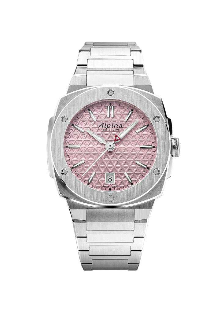 Alpina AL-220PI2AE6B Alpiner Extreme Quartz Pink Dial Ladies