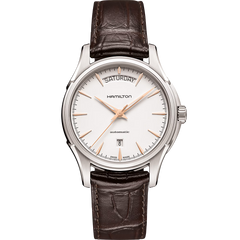 Hamilton H32505511 Jazzmaster Day Date Auto 40mm White Dial