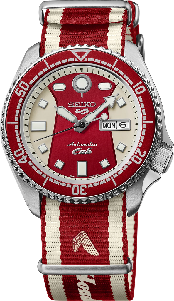 Seiko 5 Sports SRPL23 Honda Cub Limited Edition Red Automatic