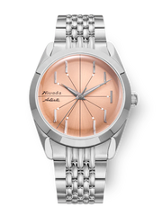 Nivada Grenchen 32050A04 Antarctic Spider Salmon Dial Automatic