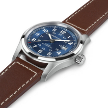 Hamilton H70605540 Khaki Field Auto Blue Sunburst 42mm Leather Automatic
