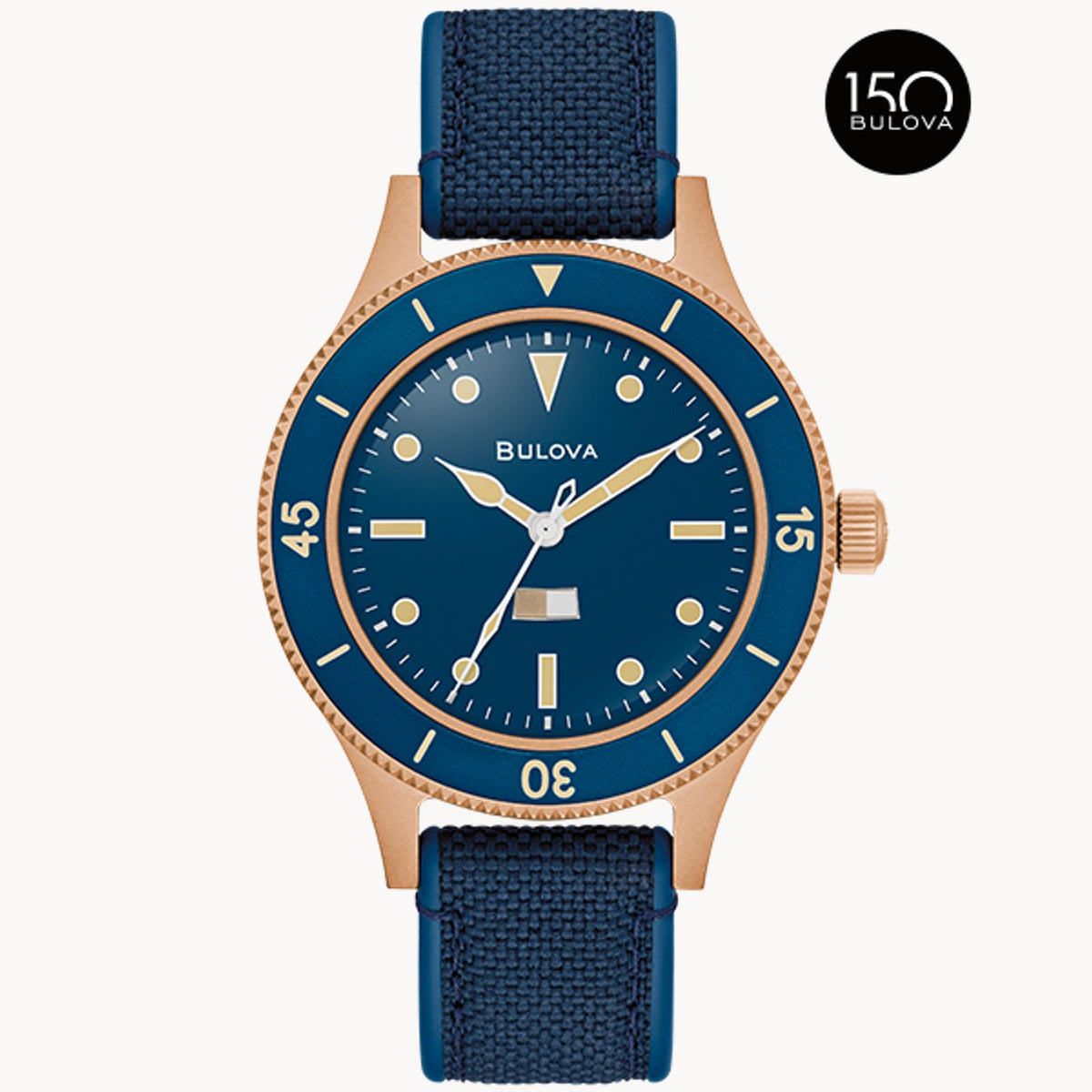 Bulova 98A325 Mil Ships CUSN8 Bronze Archive Series Automatic
