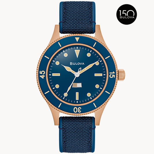Bulova 98A325 Mil Ships CUSN8 Bronze Archive Series Automatic