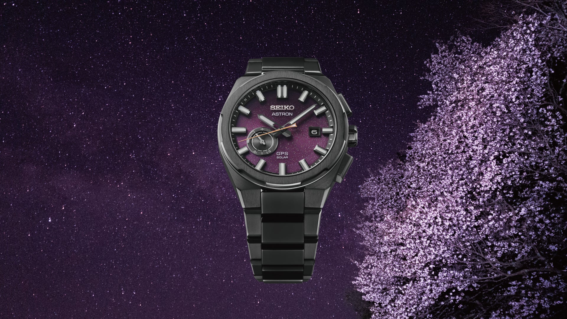 Seiko Astron SSJ029 Starry Sky Cherry Blossom 2025 Limited Edition