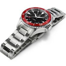 Hamilton H82405130 Khaki Navy Scuba Auto Black Dial Red Bezel 40mm
