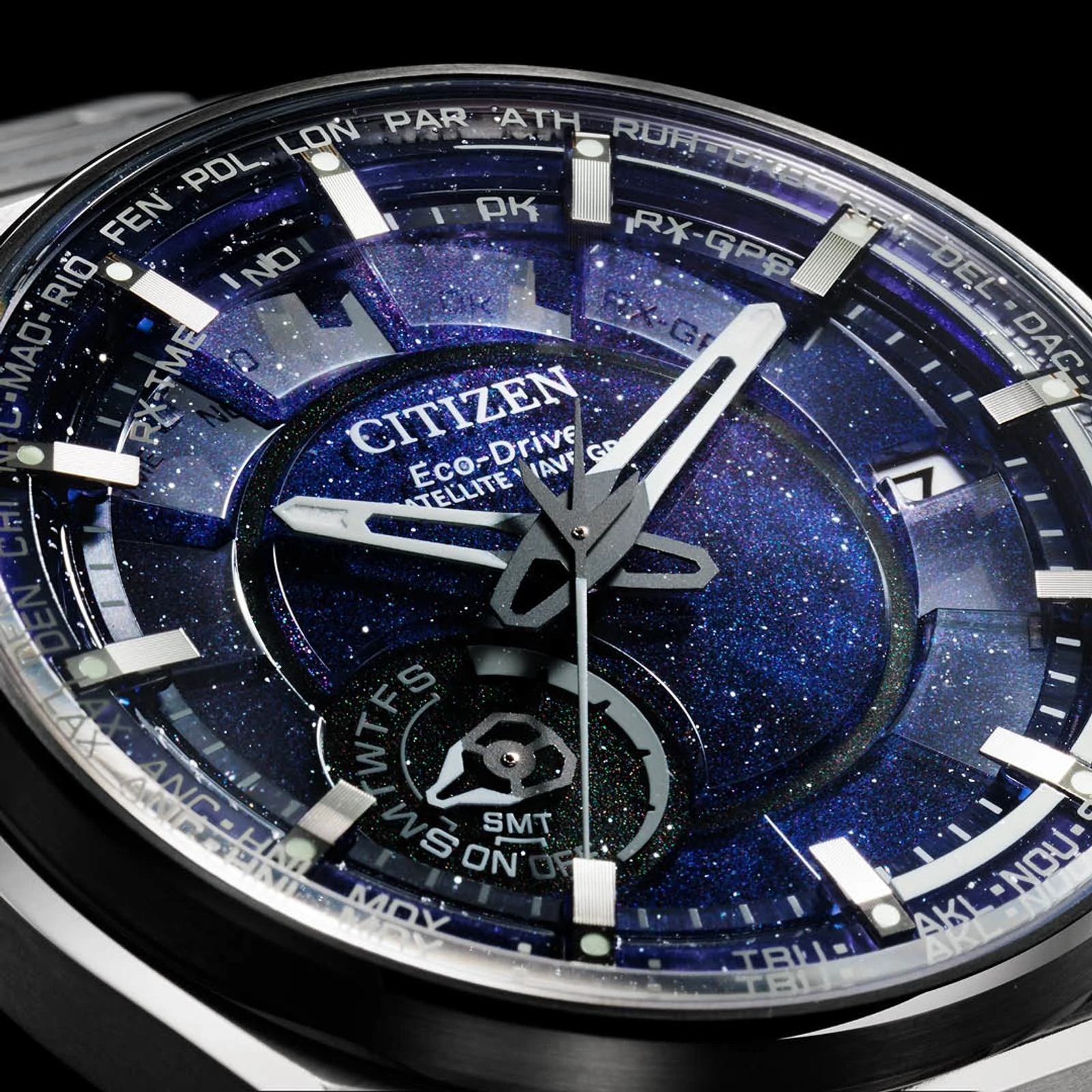 Citizen CC3097-52L Satellite Wave X GPS Super Titanium Blue Dial Citizen CC3097-52L Satellite Wave X GPS Super Titanium Blue Dial