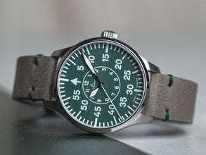 Laco 862190 Aachen Grun 39mm Limited Edition Automatic Green