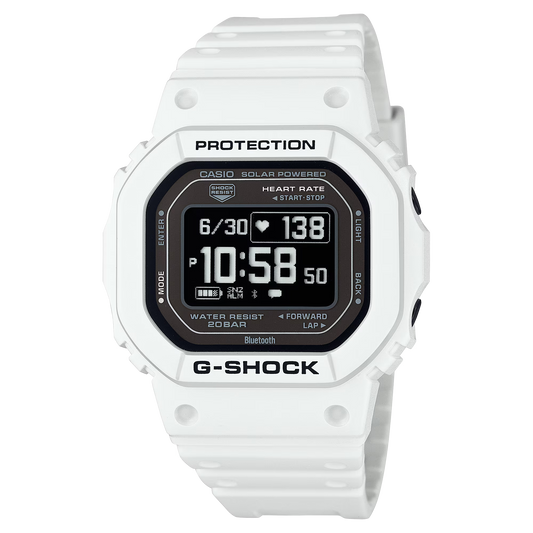 G-Shock DWH5600-7 G-Squad Heart Rate Monitor White