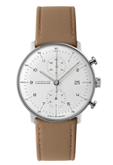 Junghans 27/4502.02 max bill Chronoscope Automatic White Dial