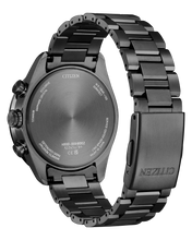 Citizen AT8314-53L Attesa Full Sapphire Bezel Earth View Super Titanium Eco Drive