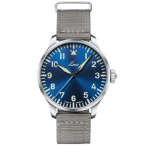 Laco 862100.2 Pilot Watches Basic Augsburg Blaue Stunde 42mm Nylon Strap