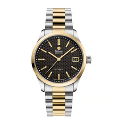 Tutima Glashutte 6705-26 Ladies Sky Two-Tone Black Dial 34mm Automatic