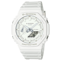 G-Shock GA2100-7A7 Tone-on-Tone White Casioak Ana-Digi