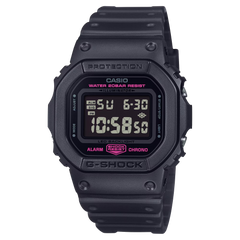 G-Shock DW5600PK-1 Breast Cancer Awareness Black Square Digital