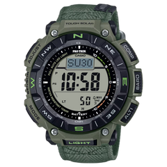 G-Shock PRG340B-3 Pro Trek CASTLON Triple Sensor Solar Powered Bio-Resin Green
