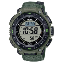 G-Shock PRG340B-3 Pro Trek CASTLON Triple Sensor Solar Powered Bio-Resin Green