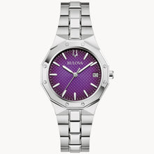 Bulova 96M168 Classic Prestige Purple Dial Quartz Ladies