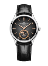 Baume et Mercier 10758 Clifton Baumatic Moonphase Date Grey 39mm