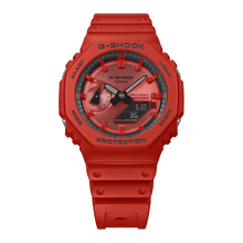 G-Shock GA2100RRB-4A Vivid Red Bright Toughness Octagonal Ana-Digi