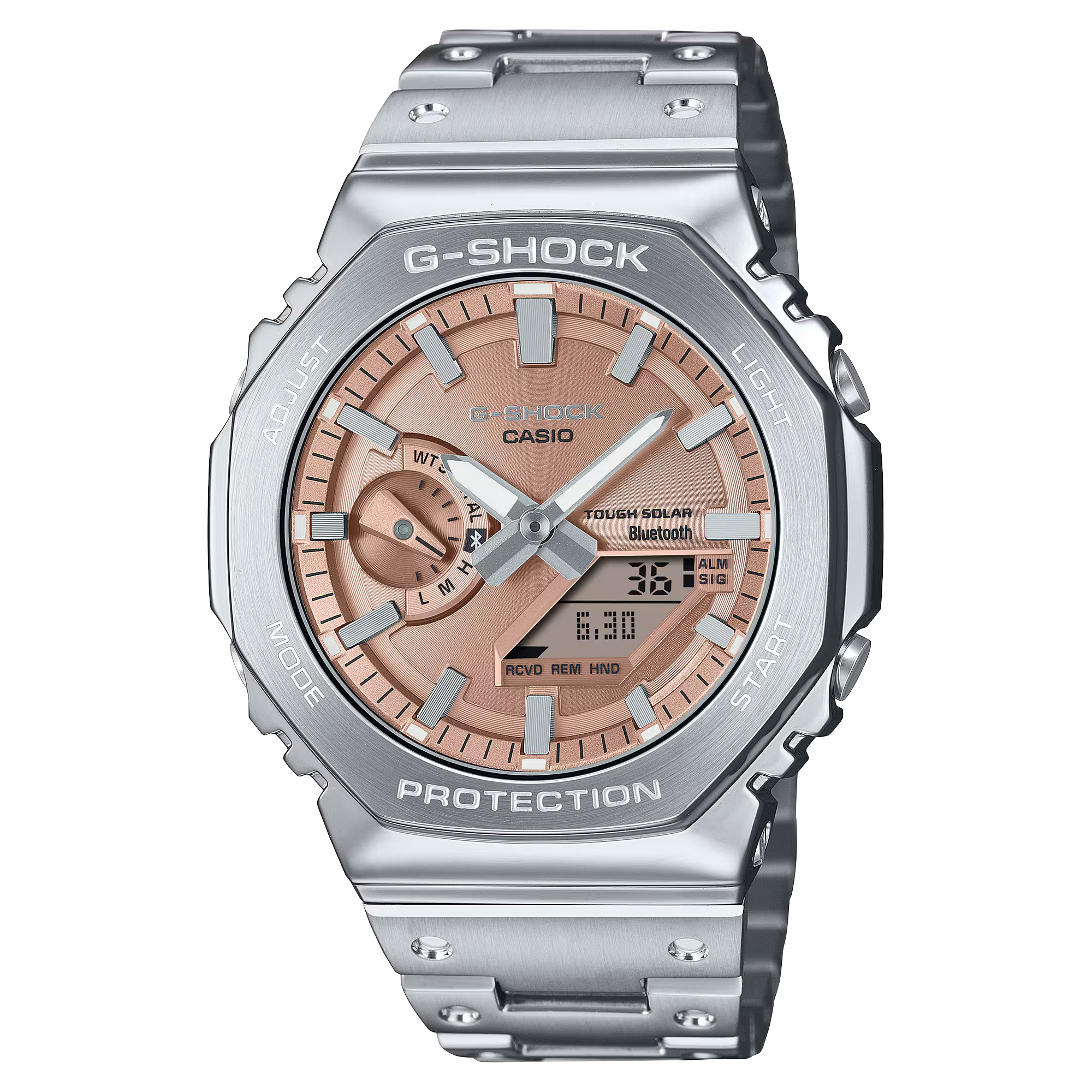 G-Shock GMB2100AD-5A Full-Metal Casioak Ana-Digital Copper Dial