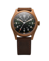 Benrus DTU-BR-G-038-03 DTU UB 38mm Bronze PVD Green Dial Field Automatic