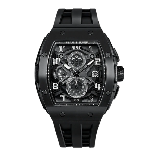 Tsar Bomba TB8211Q-04 Elemental Quartz Chronograph Black