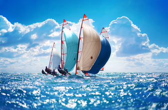 Muhle Glashutte M1-25-39-CB-II 29er Big South Sea Blue Dial Canvas Gray Strap