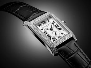 Frederique Constant FC-235S2CD6 Classics Carree Small Seconds Diamond Tank