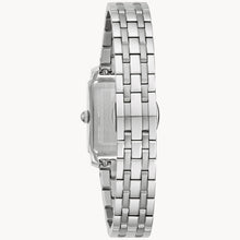 Bulova 96P252 Sutton Gray Mother of Pearl Tank Ladies Quartz