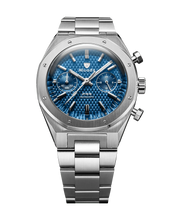Nivada Grenchen 68000Q77 F77 Chrono Mecaquartz Blue 38mm – Arizona Nivada Grenchen 68000Q77 F77 Chrono Mecaquartz Blue 38mm – Arizona