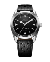 Nivada Grenchen 35014M40 Super Antarctic Black White Luminova 35mm Automatic