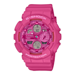 G-Shock GMAS140PP-4A Powerfully Pink Vivid Colors Ladies Ana-Digi