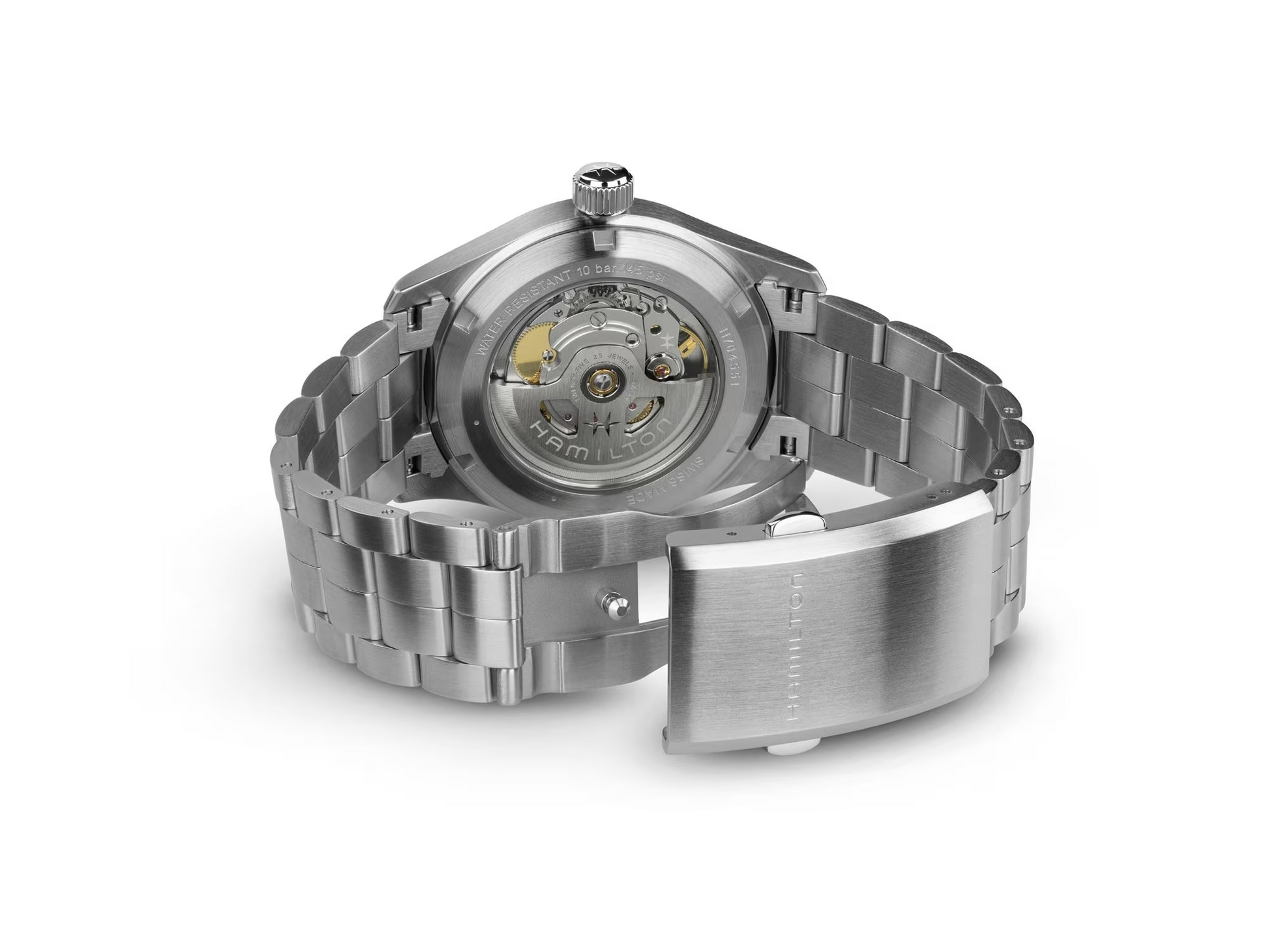 Hamilton H70455140 Khaki Field Auto Blue Sunburst 38mm Bracelet Automatic