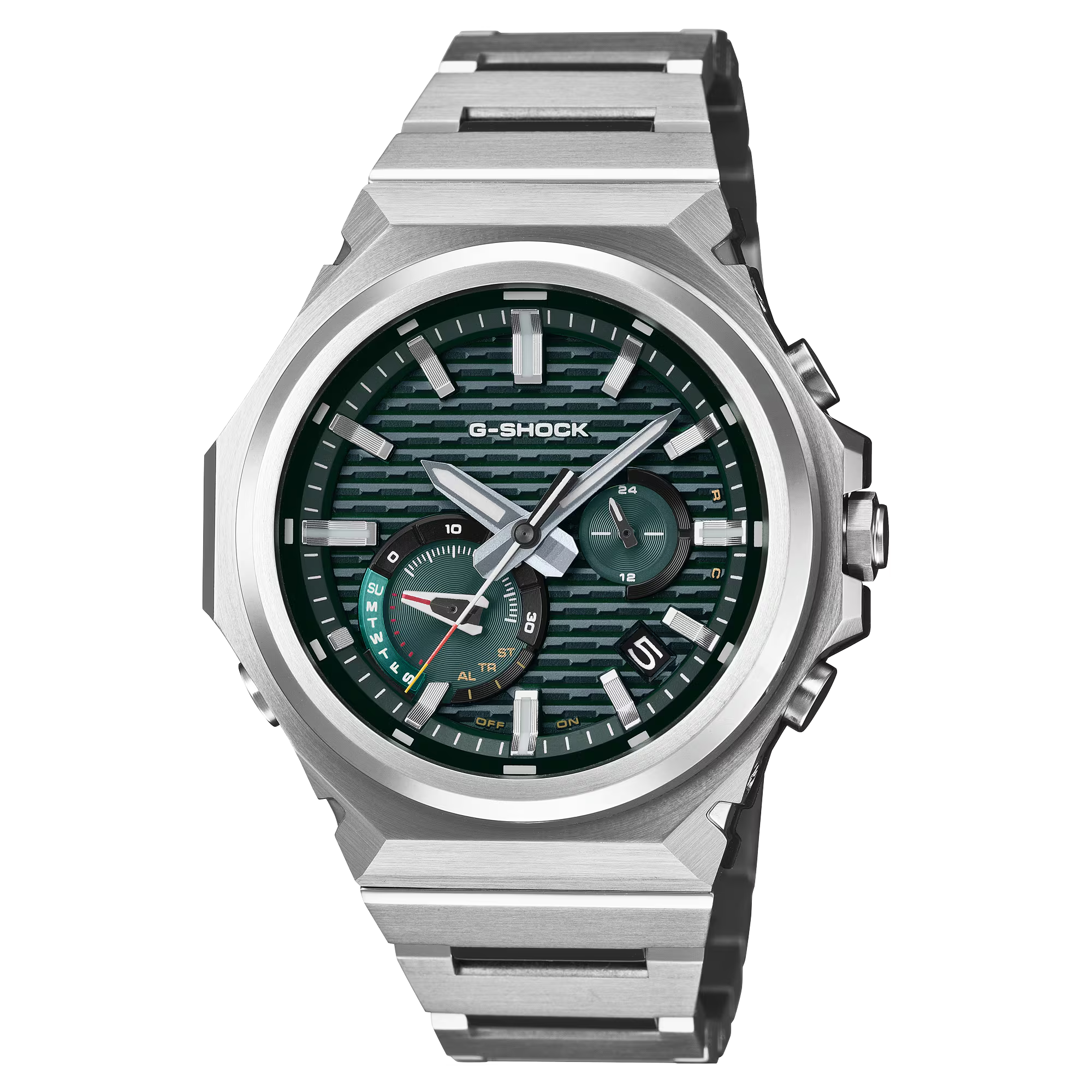 G-Shock GSTB1000D-3A G-STEEL Green Compact Form Slim Solar Bluetooth