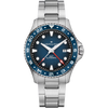 Hamilton H82535140 Khaki Navy Scuba Auto GMT 43mm Blue Fume Dial