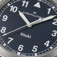 Hamilton H69401940 Khaki Field Quartz 38mm Blue Dial Blue Nato