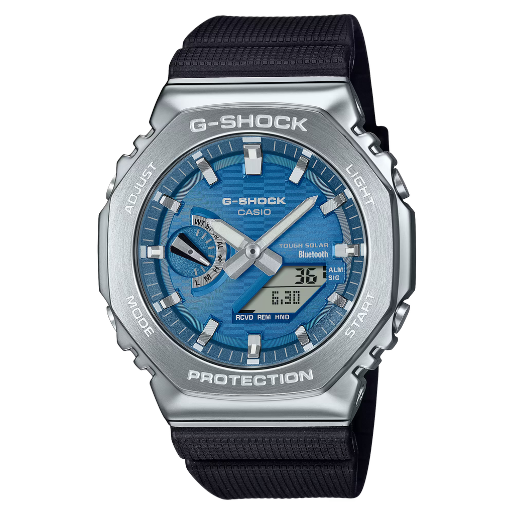 G-Shock GBM2100A-2B G-STEEL 2100 Series Blue Dial Tough Solar