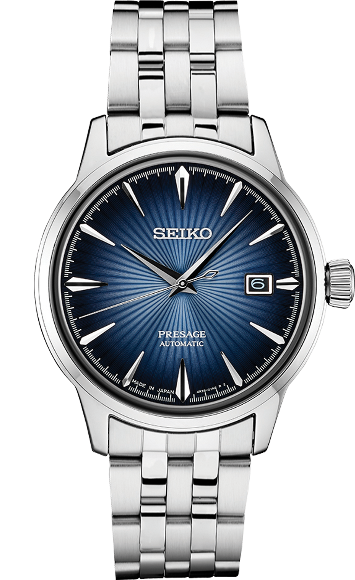 Seiko Presage SRPB41 Cocktail Time Blue Dial
