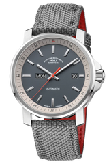 Muhle Glashutte M1-25-34-CB 29er Day Date Grey Canvas Strap Automatic