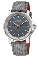 Muhle Glashutte M1-25-34-CB 29er Day Date Grey Canvas Strap Automatic