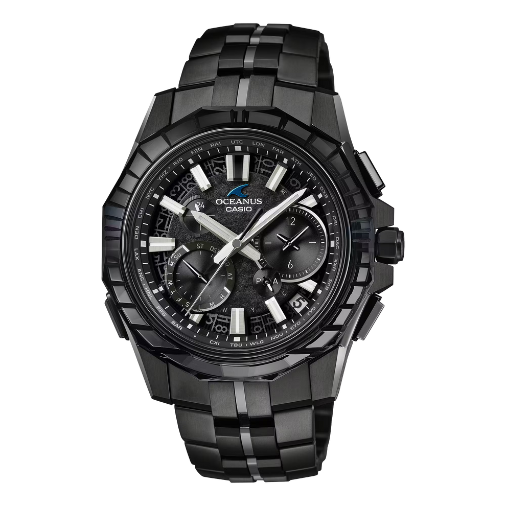 Casio Oceanus OCWSG1000CN1 Calm Night Gallium Tough Solar Edo Kiriko L ...