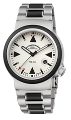 Muhle Glashutte M1-41-08-MB S.A.R. Rescue Timer Lumen Metal Rubber Bracelet